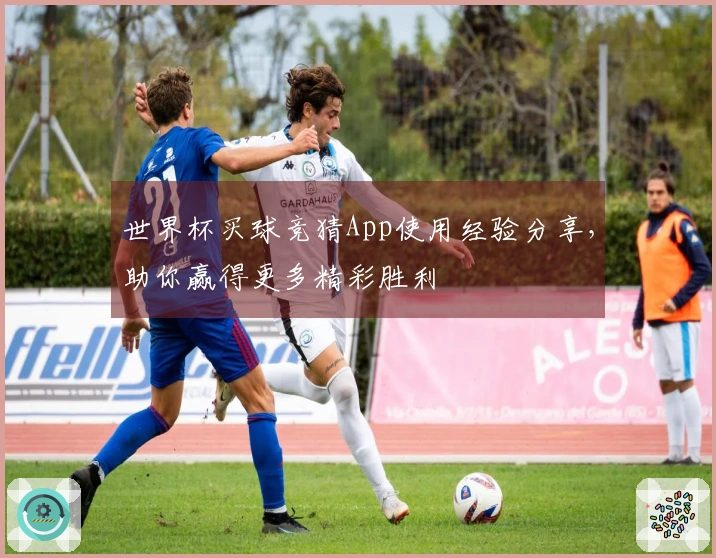 世界杯买球竞猜App使用经验分享，助你赢得更多精彩胜利